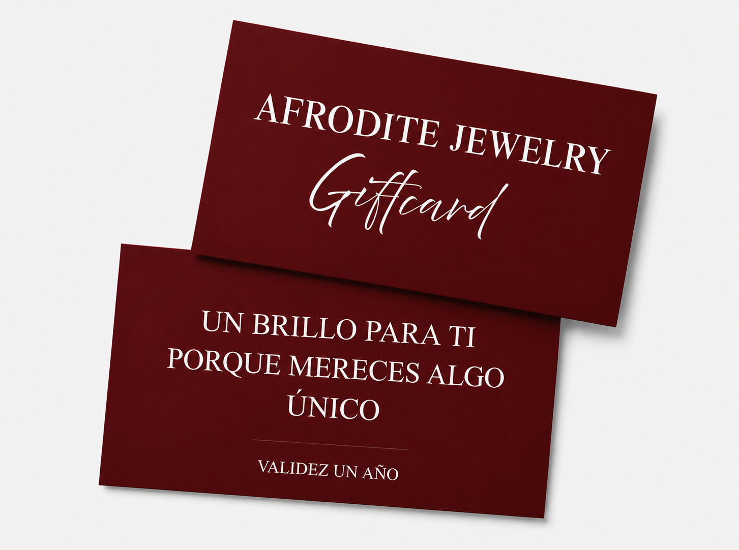 Tarjeta regalo